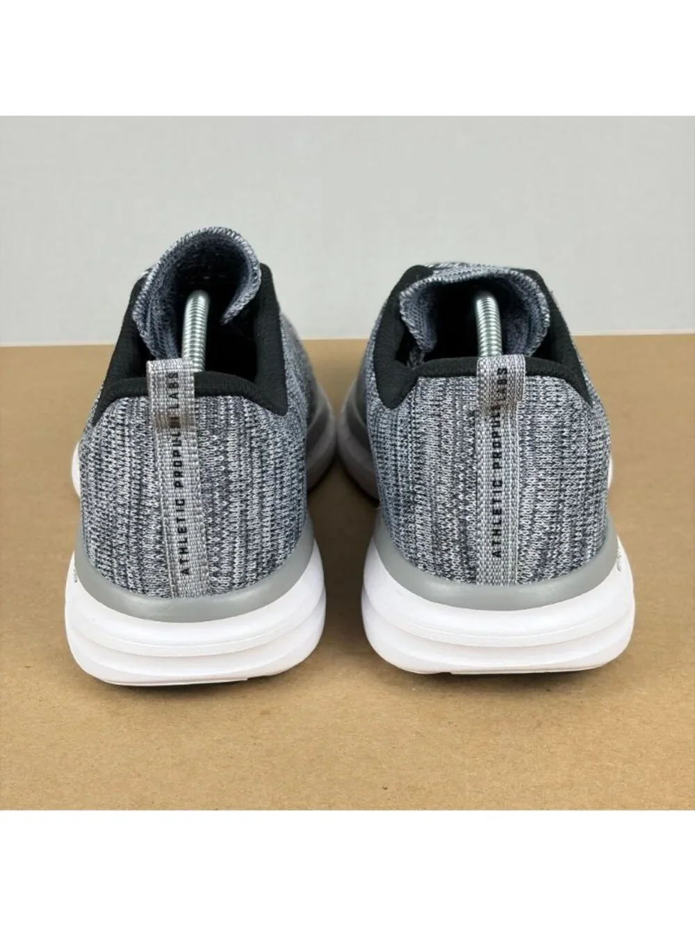 APL Techloom Pro Athletic Running Shoes Womens 10 Gray Heathered Knit Low Top
